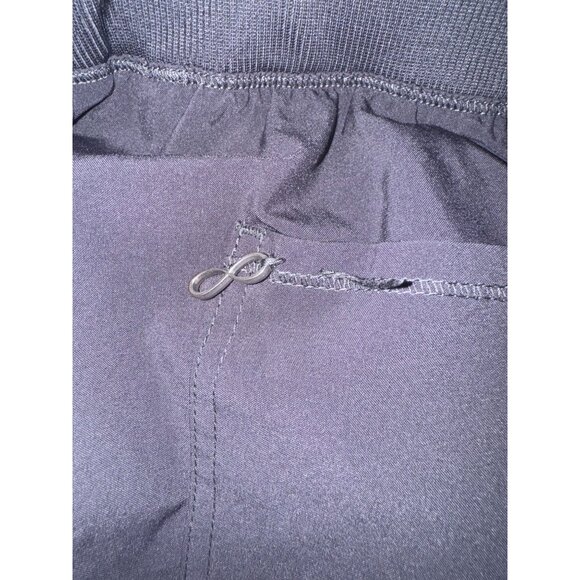 Womens Scrub Pants XL Grey Elastic Waist Pockets - Picture 4 of 7